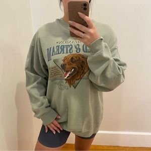 Vintage Golden Retriever Sweatshirt